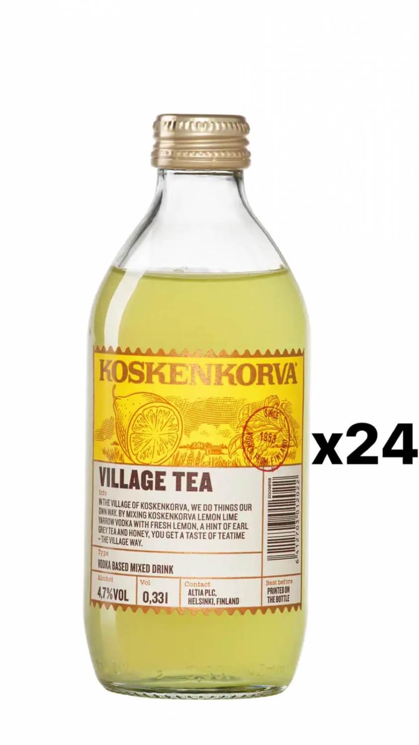 Koskenkorva Village Tea 4,7% 24x33