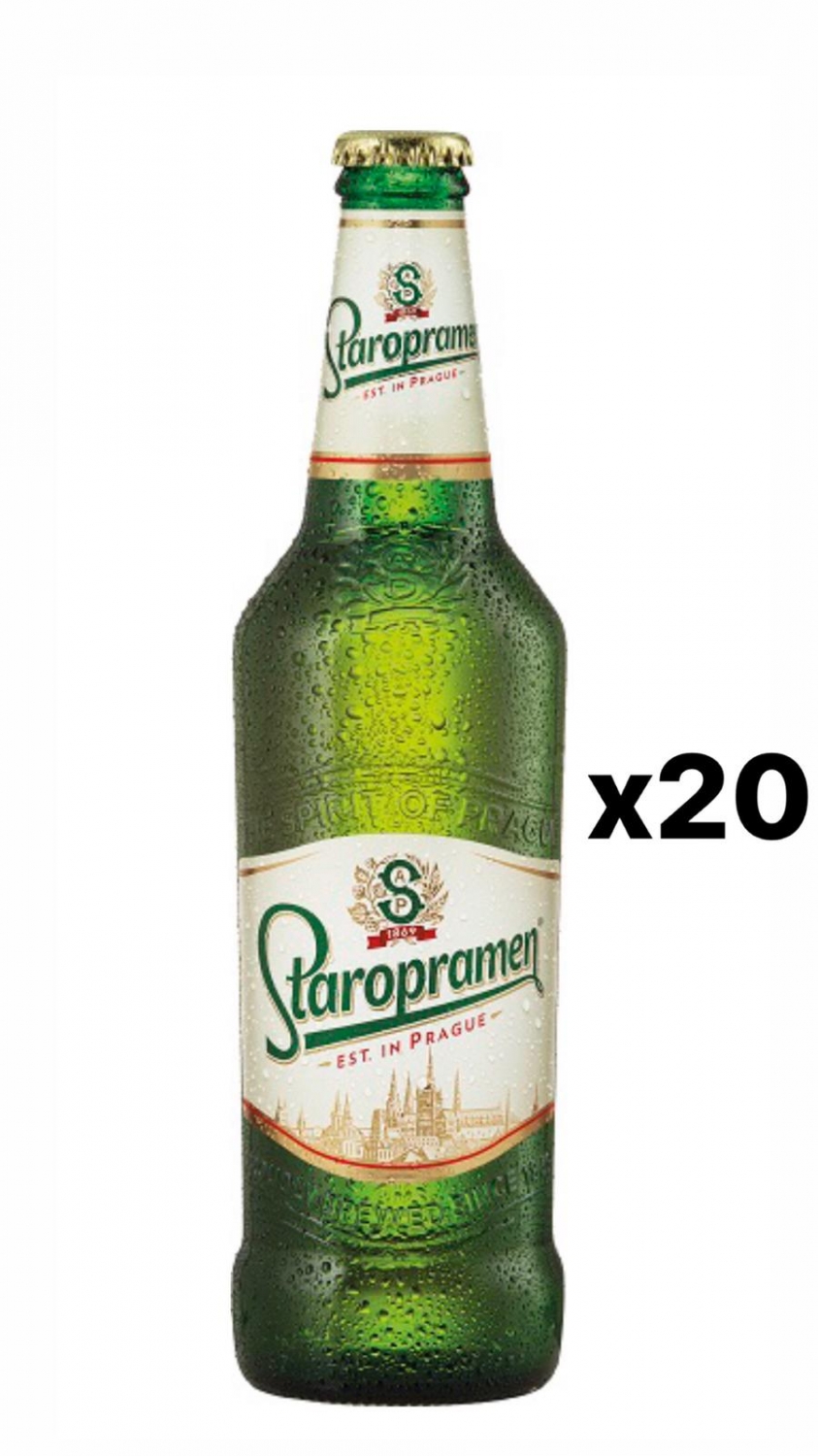 STAROPRAMEN Premium 5% 20x50cl GL