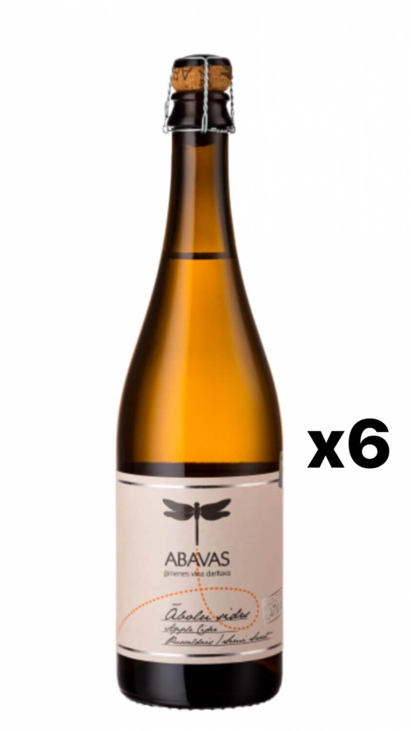ABAVAS Apple cider Medium 7.5% 6x75cl