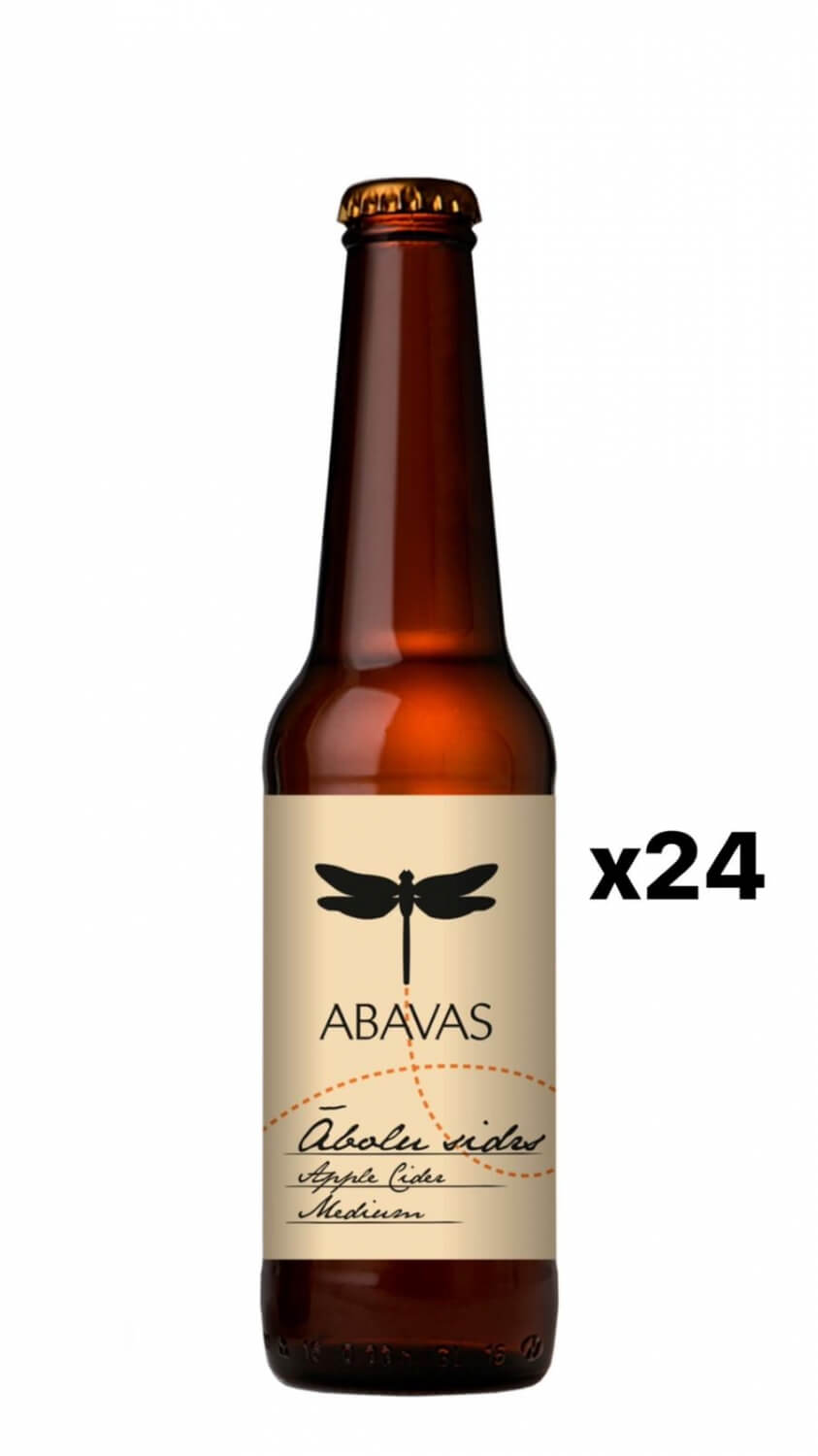 Abavas Abolu Medium Dry Cider 7.5% 24x33cl