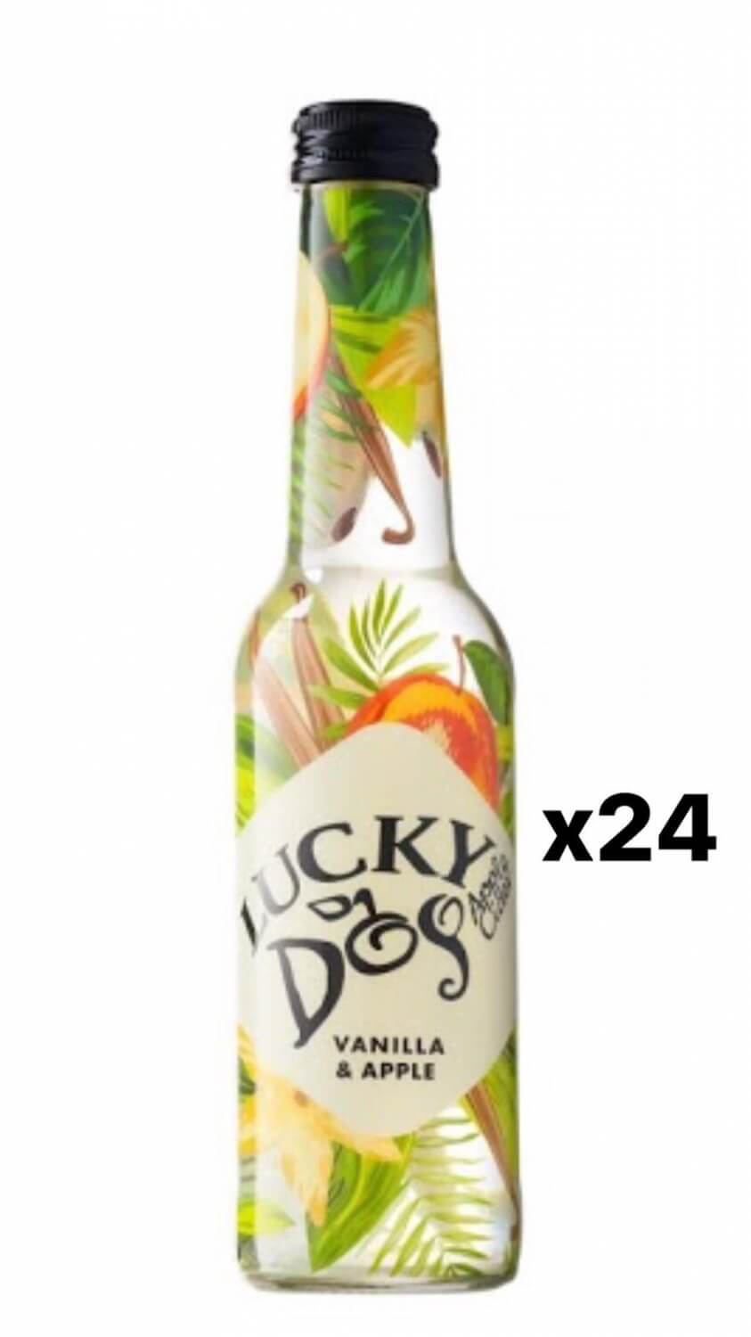Lucky Dog Vanilla & Apple 5% 24x27,5cl