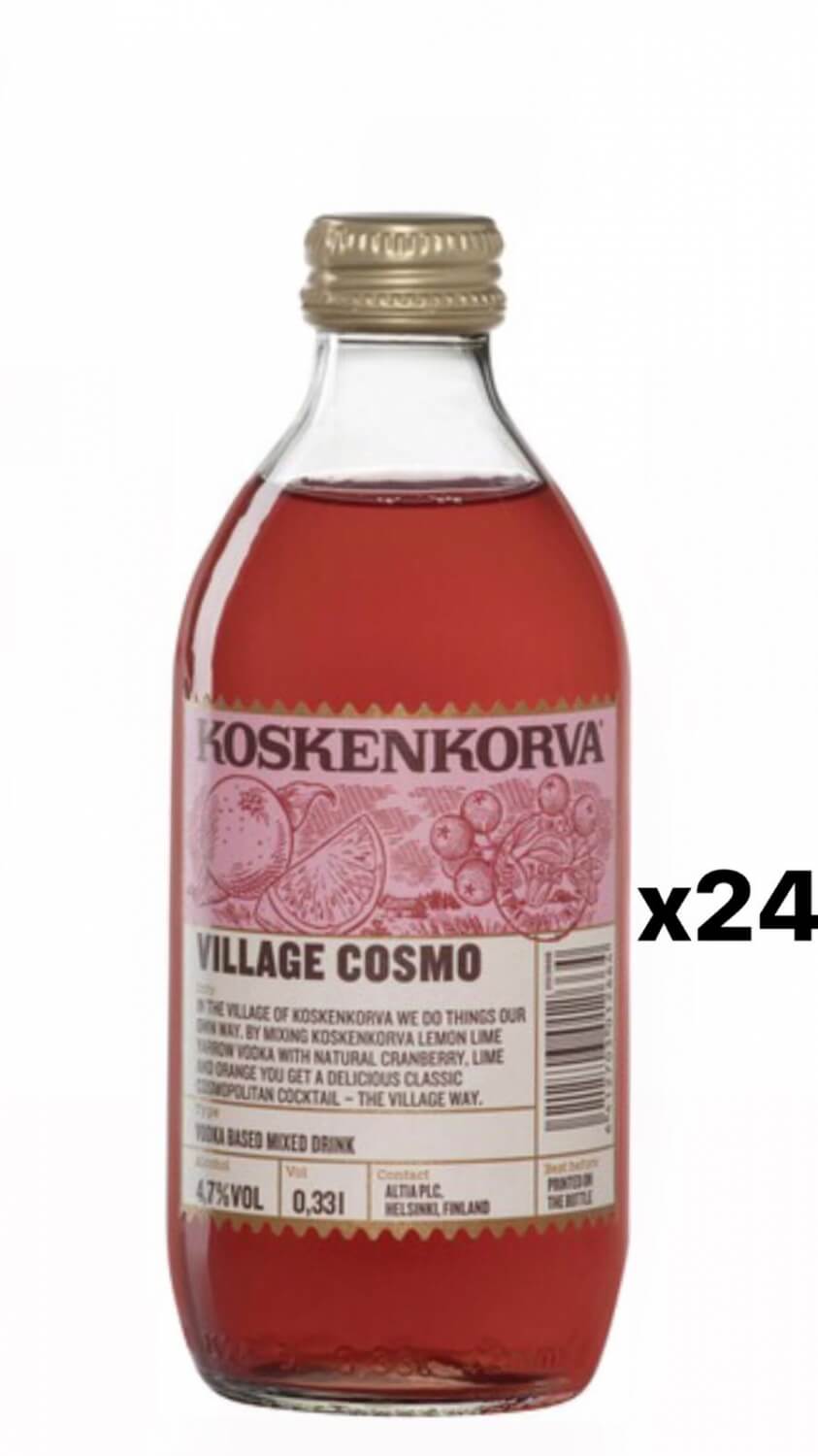 Koskenkorva Village Cosmo 4,7% 24x33cl