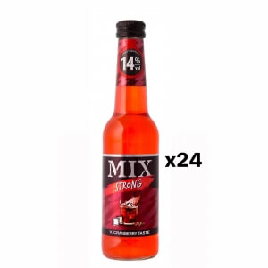 MIX Strong cranberry vodka 14% 24x27,5cl