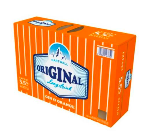 Hartwall Original Long Drink ORANGE 5.5% 24x33cl