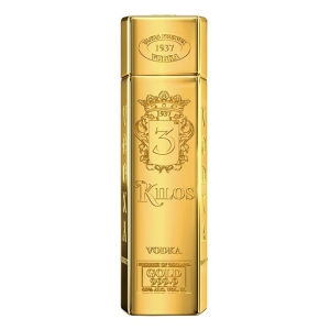 3 Kilos Gold Vodka 40% 100cl