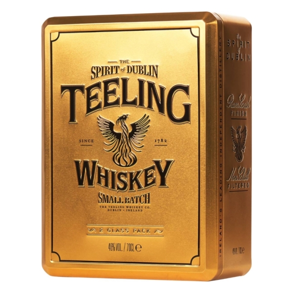 Teeling Small Batch 46% 70cl + 2 glāzes