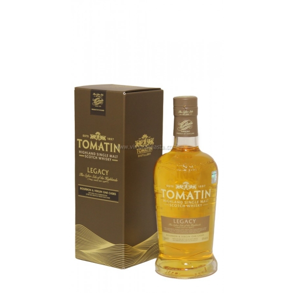 Tomatin Legacy Bourbon & Virgin Oak Cask 43% 70cl