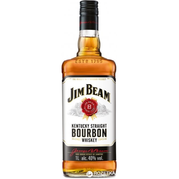 Jim Beam White Label 40% 100cl