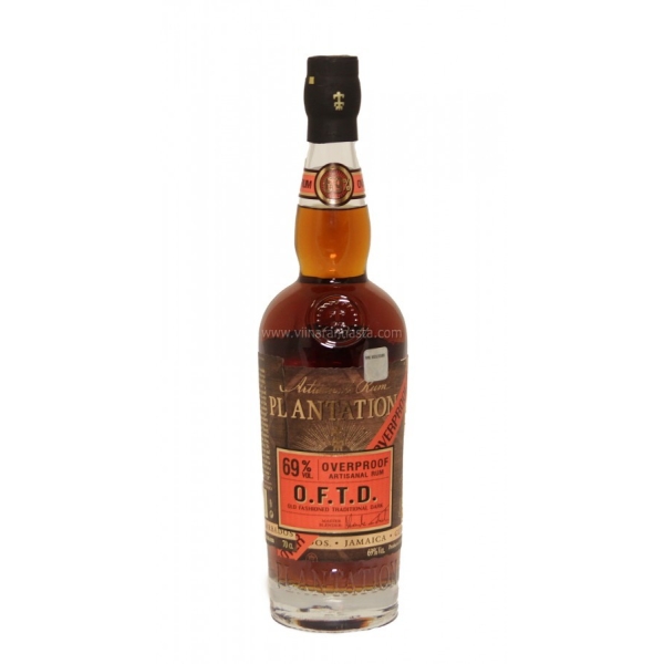 Plantation OFTD Overproof Dark 69% 70cl