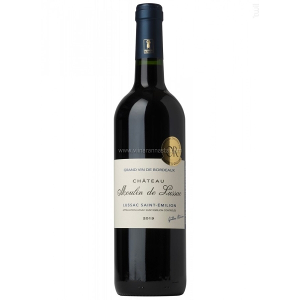 Chateau Moulin de Lussac Saint-Emilion 13,5% 75cl