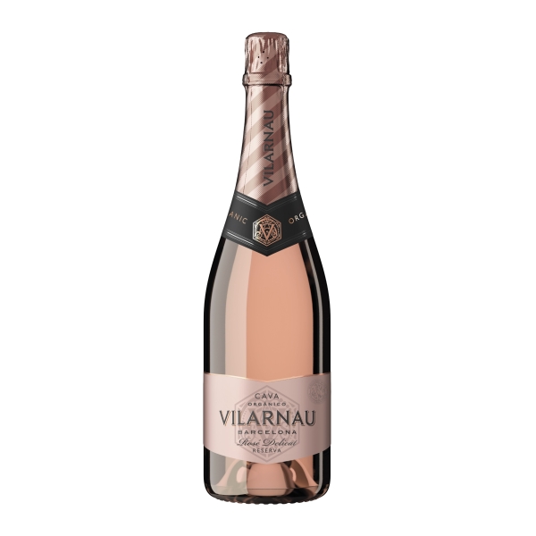 Cava Vilarnau Rose Reserva  Organic 12% 75cl