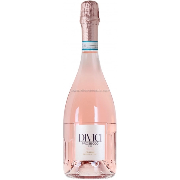 Divici Prosecco DOC Rose bioloģiskais 11% 75cl